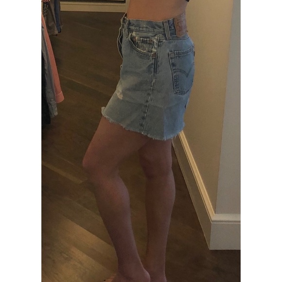 Vintage Levi’s Denim Mini Skirt - Picture 4 of 8